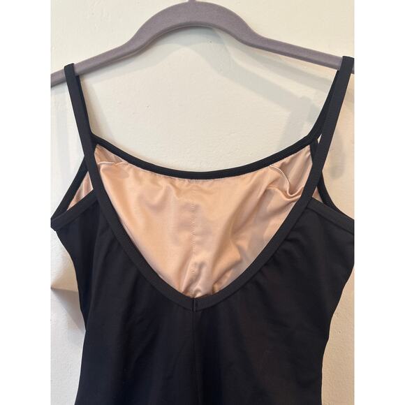 NWT Motionwear black camisole leotard AL - Picture 6 of 8